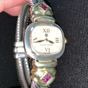 David Yurman cable clasp watch